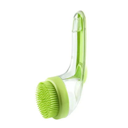 Transform Bath Time with the 2026 Universal 2-in-1 Pet Bath and Grooming Brush – Integrated Soap Dispenser, Ergonomic Handle, and Gentle Massage for Dogs and Cats!