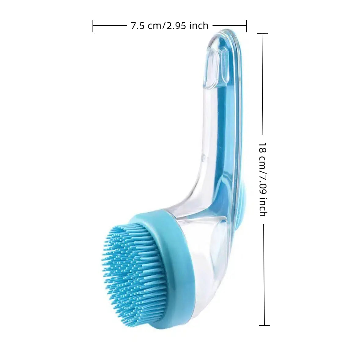 Transform Bath Time with the 2026 Universal 2-in-1 Pet Bath and Grooming Brush – Integrated Soap Dispenser, Ergonomic Handle, and Gentle Massage for Dogs and Cats!