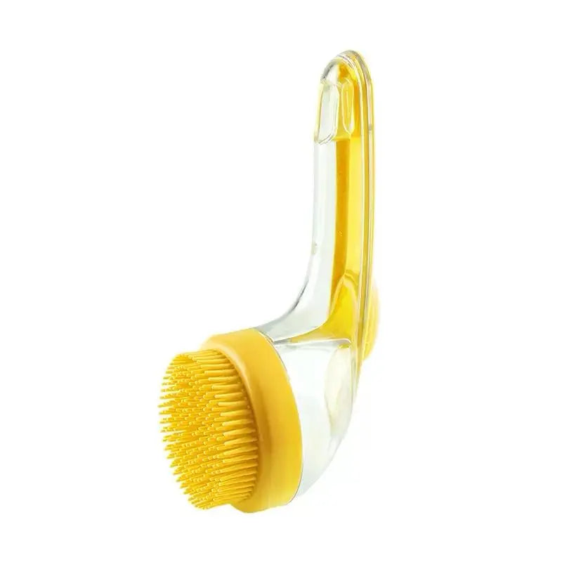 Transform Bath Time with the 2026 Universal 2-in-1 Pet Bath and Grooming Brush – Integrated Soap Dispenser, Ergonomic Handle, and Gentle Massage for Dogs and Cats!