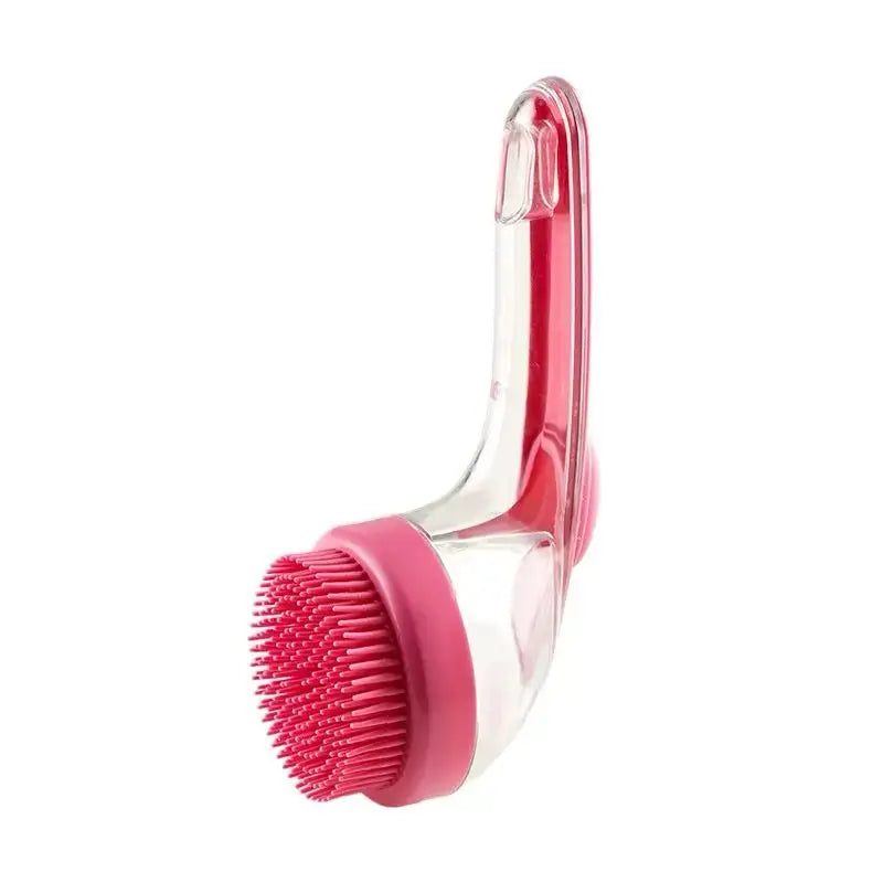 Transform Bath Time with the 2026 Universal 2-in-1 Pet Bath and Grooming Brush – Integrated Soap Dispenser, Ergonomic Handle, and Gentle Massage for Dogs and Cats!