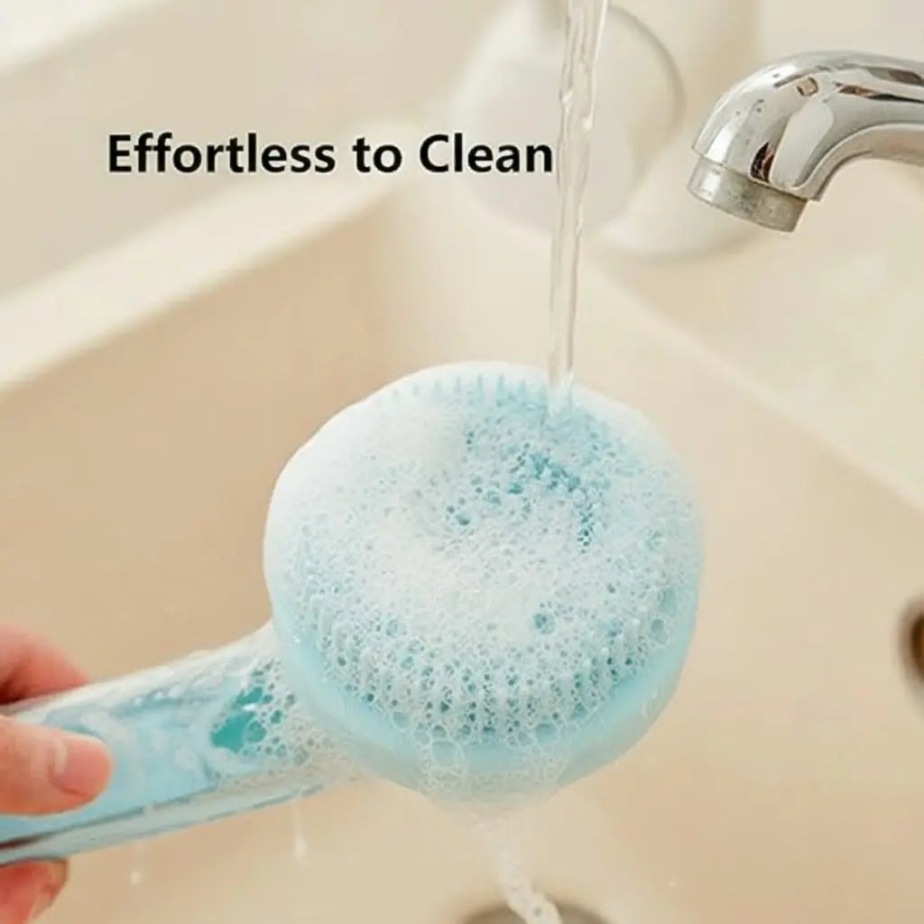 Transform Bath Time with the 2026 Universal 2-in-1 Pet Bath and Grooming Brush – Integrated Soap Dispenser, Ergonomic Handle, and Gentle Massage for Dogs and Cats!